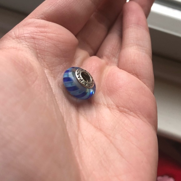 Pandora Murano Striped Charm - Picture 2 of 5